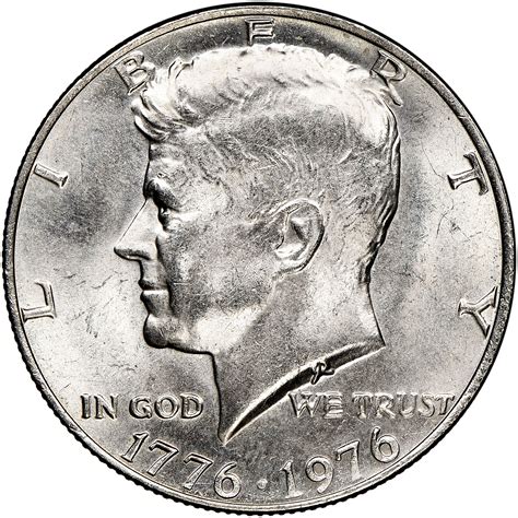 kennedy half dollar 1776 - 1976 coin values